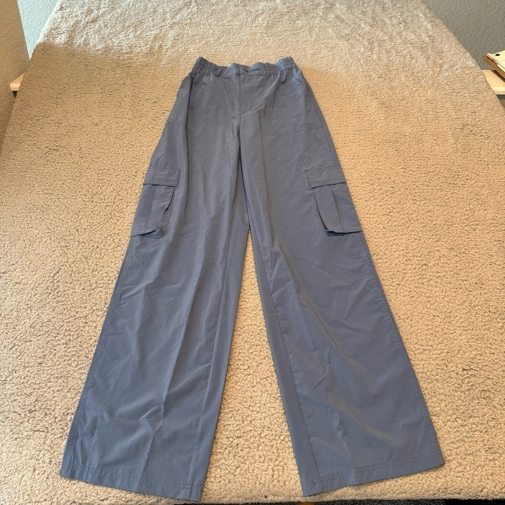 Aerie OFFLINE By Aerie Nylon Cargo Pant Size XXS/TTP Color Blue